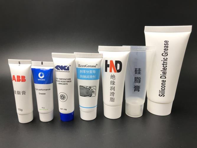 厂家直供绝缘润滑脂包装 硅脂膏化妆品塑料软管包装